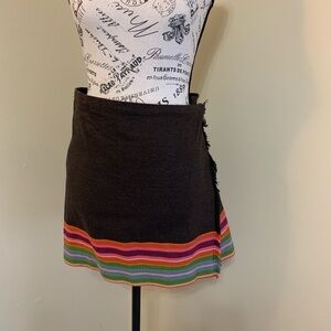 Dylan Los Angeles Mini Skirt Wrap Closure